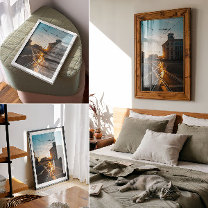 Plagát do obývačky Mestská krajina