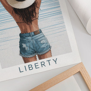 Retro plagát Dovolenka slobody