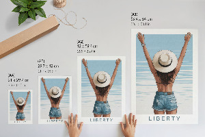 Retro plagát Dovolenka slobody