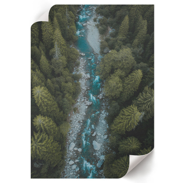 Poster na stenu Zelená krajina