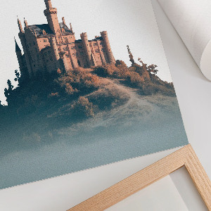 Plagát do obývačky Hrad na kopci