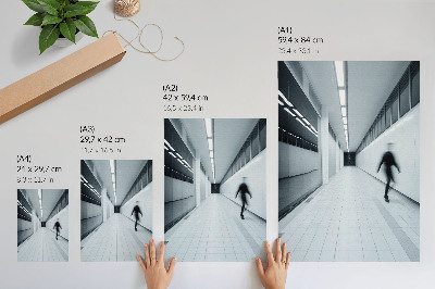 Poster na stenu Minimalistická chodba