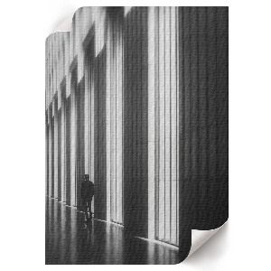 Retro plagát Umelecká architektúra