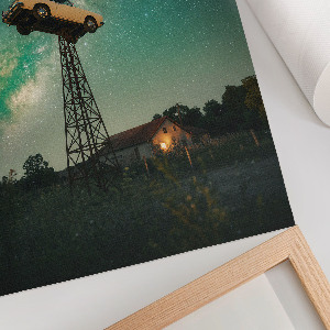 Plagát do obývačky Nočná mágia