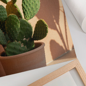 Plagát do obývačky Zelený kaktus