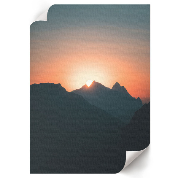 Poster na stenu Horská panoráma