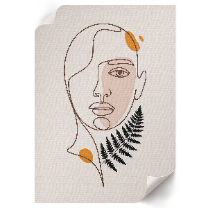 Poster na stenu Boho portrét