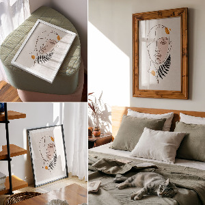 Poster na stenu Boho portrét