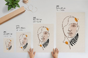 Poster na stenu Boho portrét