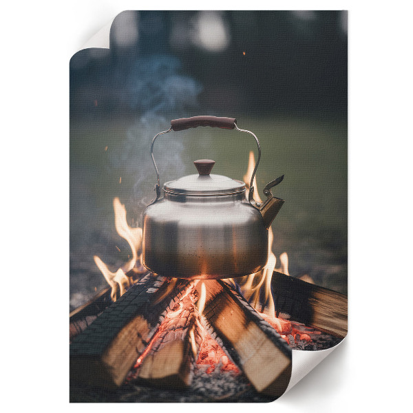 Plagát do izby Kanvica na ohni