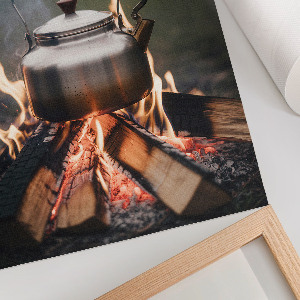 Plagát do izby Kanvica na ohni