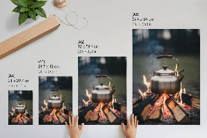 Plagát do izby Kanvica na ohni