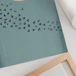 Plagát do izby Vtáky na oblohe