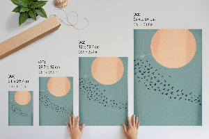 Plagát do izby Vtáky na oblohe