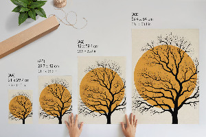 Poster na stenu Abstraktný strom