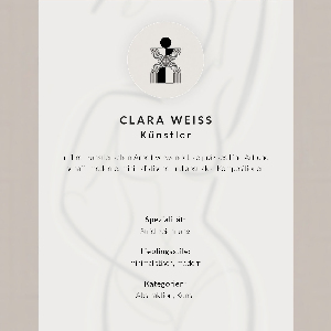 Retro plagát Abstraktná tvár