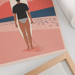 Plagát do obývačky Plážová téma