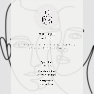 Retro plagát Minimalistický obrys