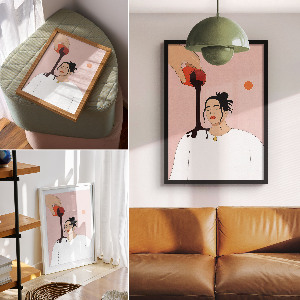 Poster na stenu Nalievanie kávy