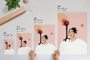 Poster na stenu Nalievanie kávy