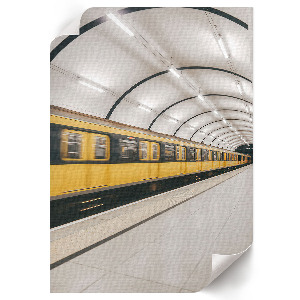 Retro plagát Rýchle metro