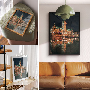 Poster na stenu Mestská elegancia