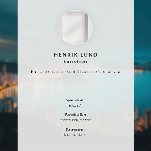 Poster na stenu Smerová značka