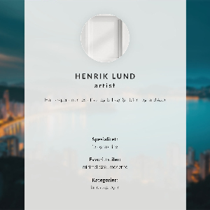 Poster na stenu Smerová značka