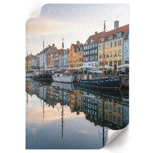 Plagát do obývačky Farebný prístav