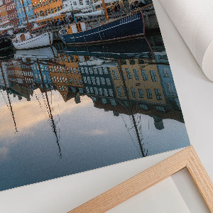 Plagát do obývačky Farebný prístav