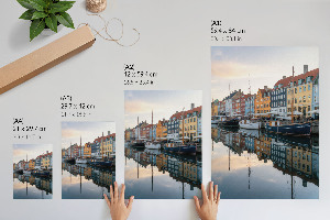 Plagát do obývačky Farebný prístav