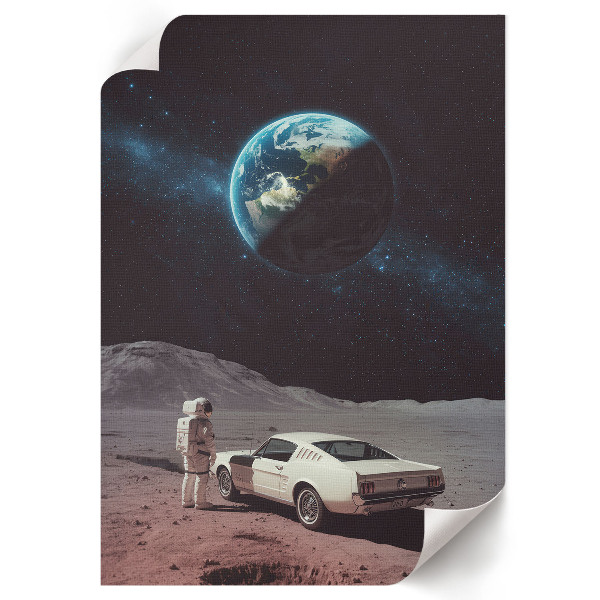 Plagát do obývačky Cesta do vesmíru