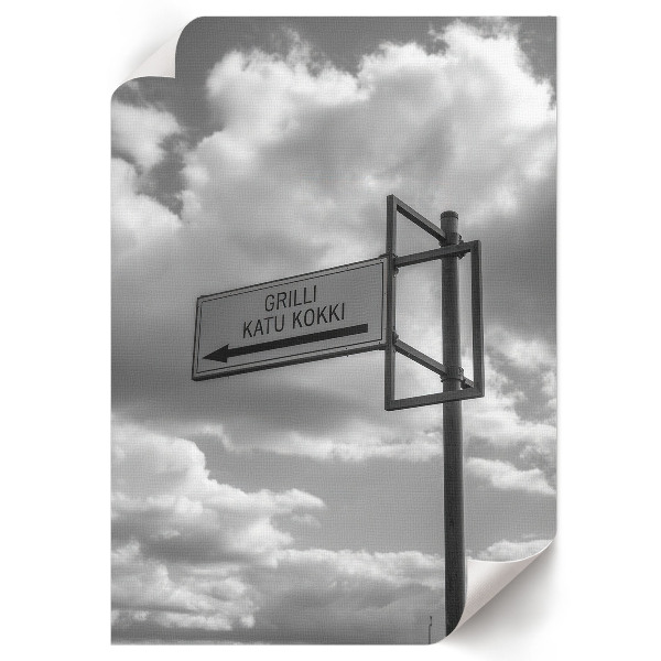 Retro plagát Minimalizmus cesty