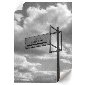 Retro plagát Minimalizmus cesty