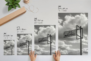 Retro plagát Minimalizmus cesty