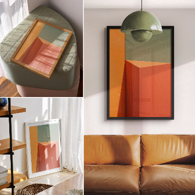 Poster na stenu Geometrický minimalizmus