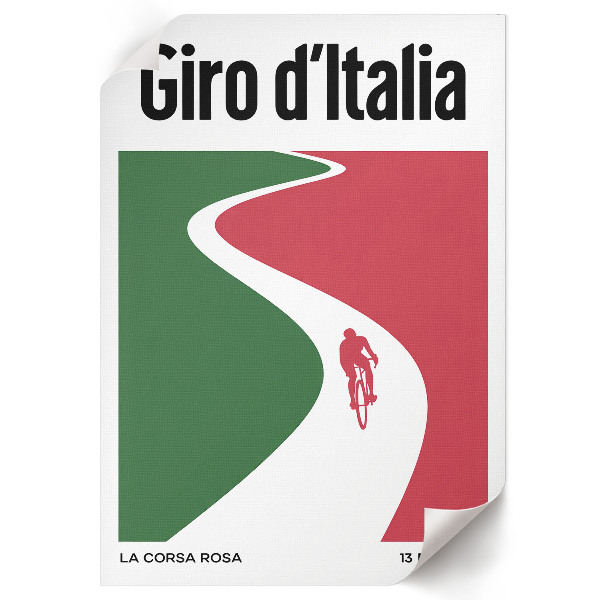 Plagát do obývačky Cyklistické preteky