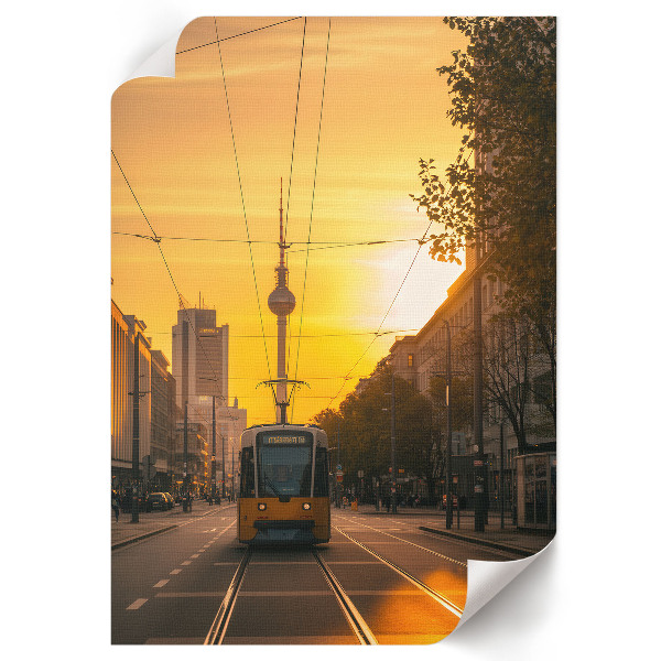 Plagát do obývačky Mestská električka