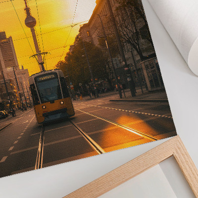 Plagát do obývačky Mestská električka