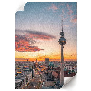 Plagát do izby Mesto za súmraku