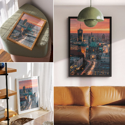 Poster na stenu Panoráma mesta