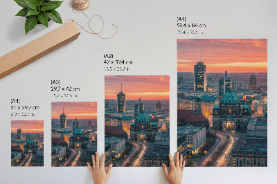 Poster na stenu Panoráma mesta