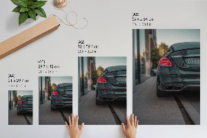 Plagát do obývačky Mestské auto