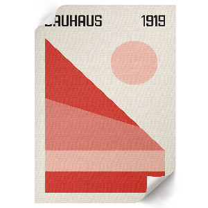 Poster na stenu Bauhaus 1919