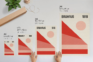 Poster na stenu Bauhaus 1919
