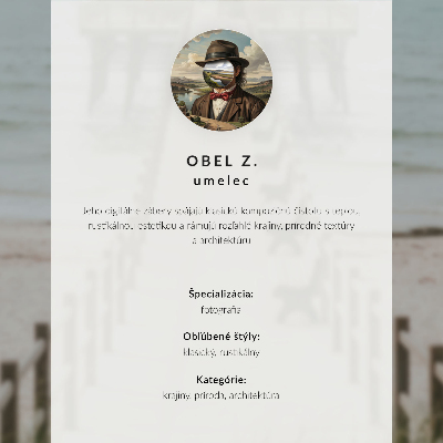 Plagát do obývačky Horská chata