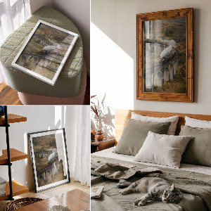 Poster na stenu Parný vlak