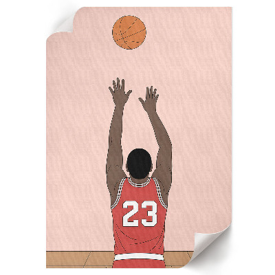 Poster na stenu Basketbalista č. 23