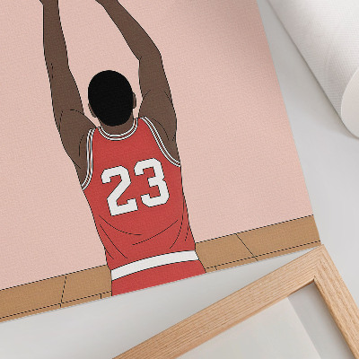 Poster na stenu Basketbalista č. 23