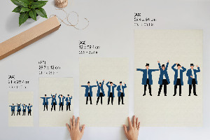 Retro plagát Kvarteto